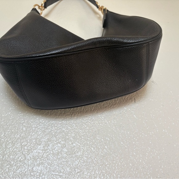 Coach Black Pebbled Leather Hobo Bag - Picture 5 of 7